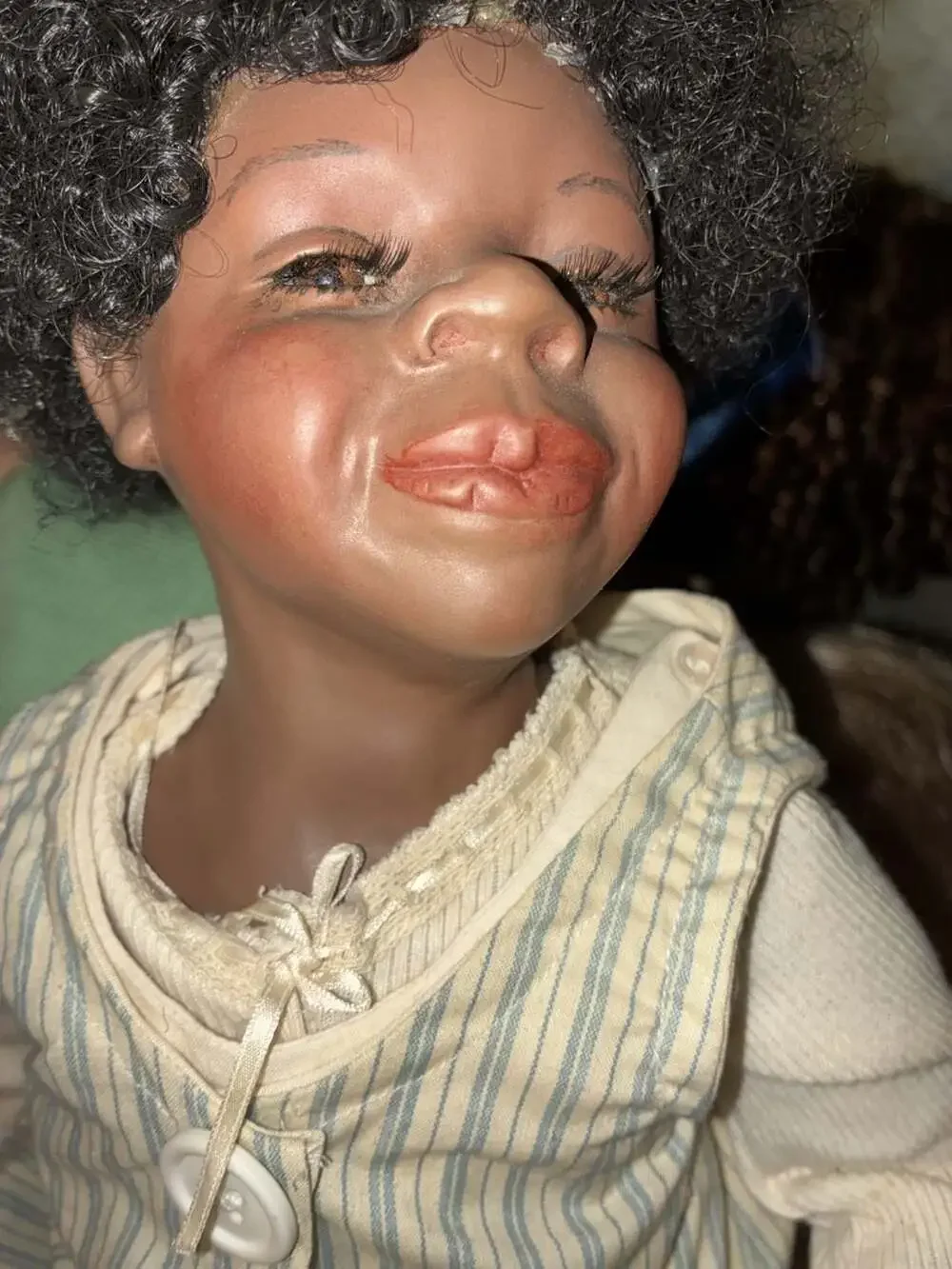 Lucinda by Mary Van Osdell 24-inch African American Porcelain Doll